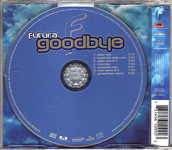 Futura (6) : Goodbye (CD, Maxi)
