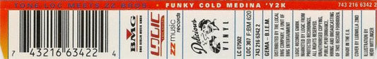 Tone Loc Meets ZZ-Bros. : Funky Cold Medina 'Y2K (CD, Maxi)