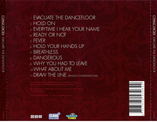 Cascada : Evacuate The Dancefloor (CD, Album)
