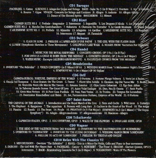 Various : Spectacular Classics Set 2 (10xCD, Comp, Car + Box)