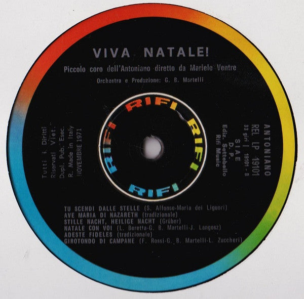 Mina (3) / Piccolo Coro Dell'Antoniano Diretto Da Mariele Ventre : Viva Natale! (LP, Album)