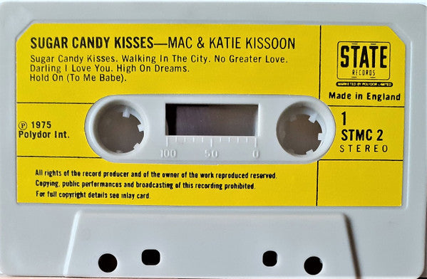 Mac And Katie Kissoon : Sugar Candy Kisses (Cass, Album)