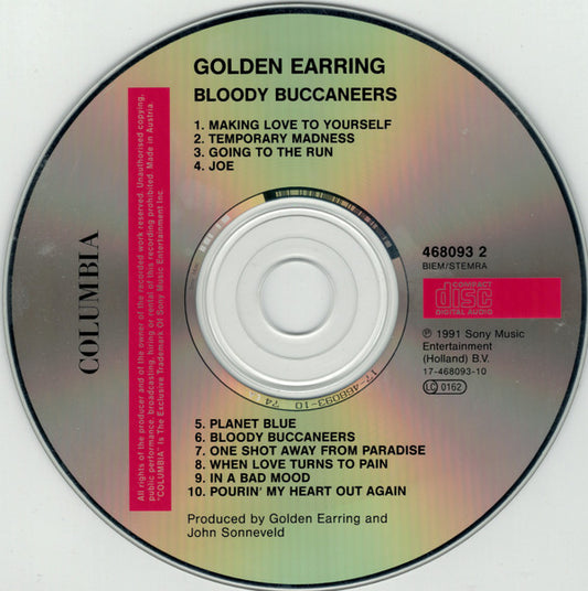 Golden Earring : Bloody Buccaneers (CD, Album, RP)