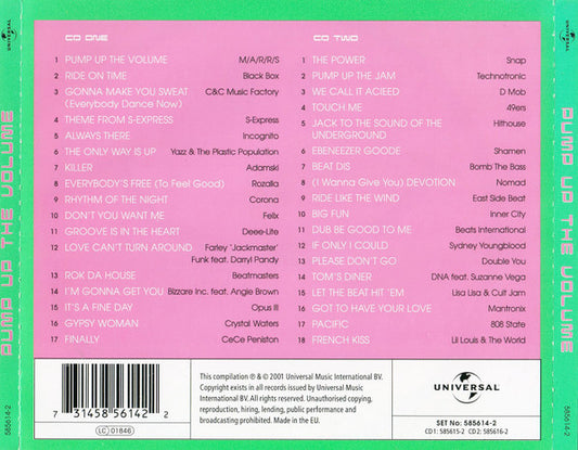 Various : Pump Up The Volume (2xCD, Comp)