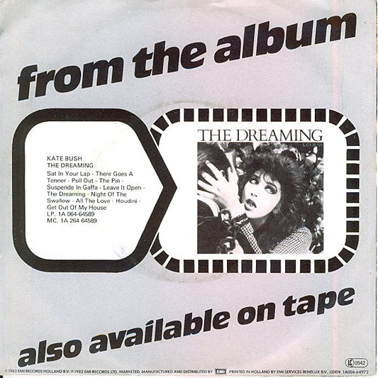 Kate Bush : Suspended In Gaffa / Ne T'en Fui Pas (7", Single)