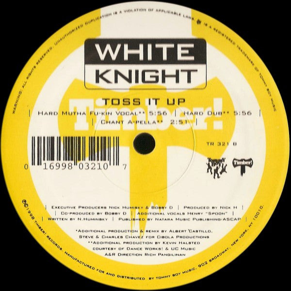 White Knight : Toss It Up (12")