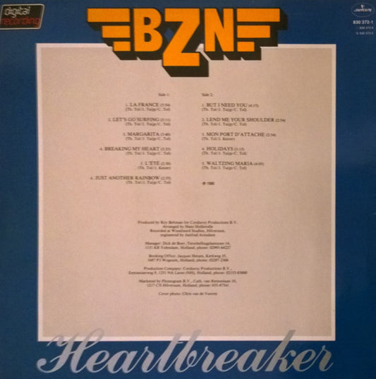 BZN : Heartbreaker (LP, Album)