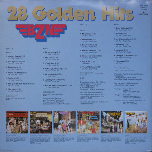 BZN : 28 Golden Hits (2xLP, Comp)
