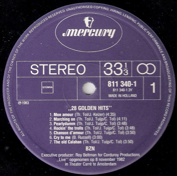 BZN : 28 Golden Hits (2xLP, Comp)
