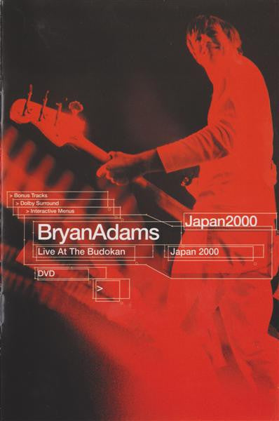 Bryan Adams : Live At The Budokan Japan 2000 (DVD-V, PAL)