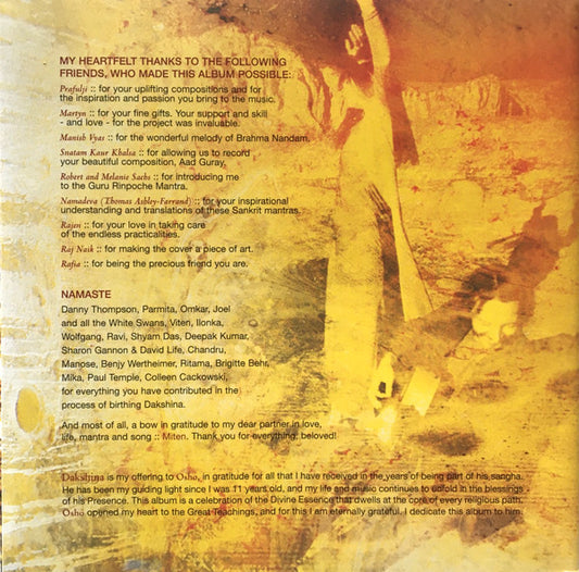 Deva Premal : Dakshina (CD, Album)