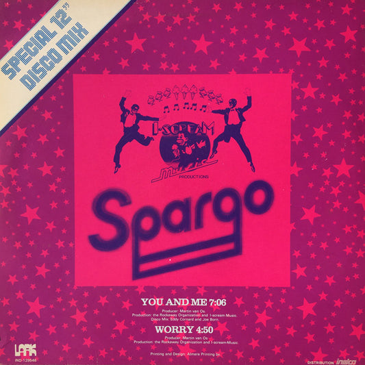 Spargo : You And Me (Special 12" Disco Mix) (12")