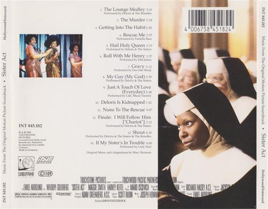 Various : Music From The Original Motion Picture Soundtrack: Sister Act (CD, Comp)