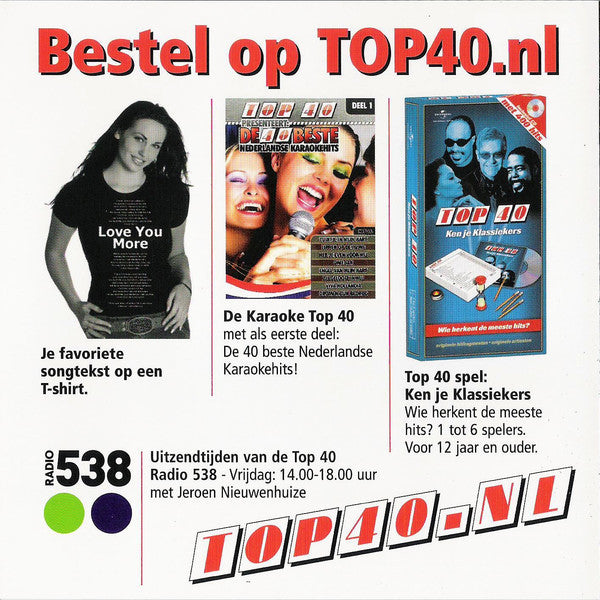 Various : Het Beste Uit De Top 40 2009 (2xCD, Comp)