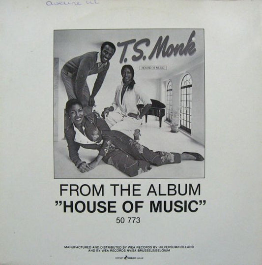 T.S. Monk : Bon Bon Vie (Gimme The Good Life) (12", Maxi)