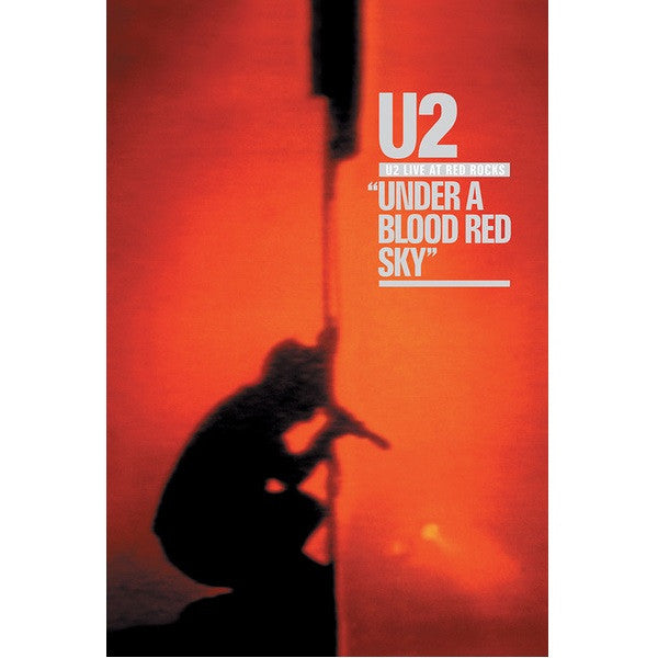 U2 : Under A Blood Red Sky (U2 Live At Red Rocks) (VHS, SECAM)