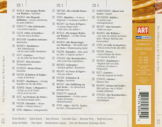 Various : Opera Dreams (Das Schönste Aus Der Welt Der Oper) (3xCD, Comp)