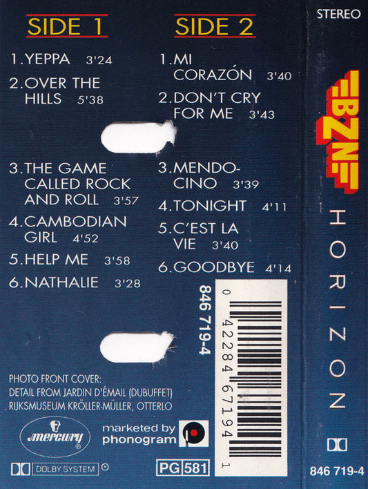 BZN : Horizon (Cass, Album)