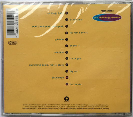 The Wedding Present : Watusi (CD, Album)