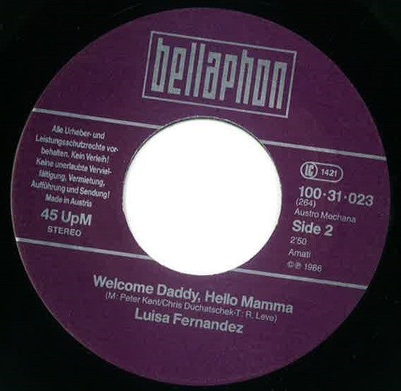Luisa Fernandez : Girls Play Dirty (7")