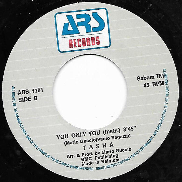 Tasha (5) : You Only You (7")