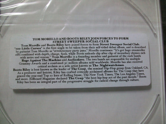 Street Sweeper Social Club : 100 Little Curses (CD, Single, Promo)