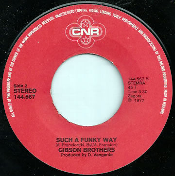 Gibson Brothers : Come To America (7", Single)