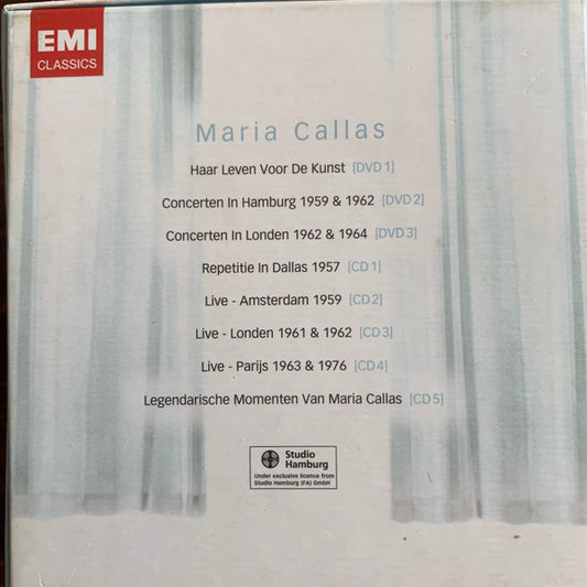 Maria Callas : Maria Callas (3xDVD, Comp + 5xCD + Box, Comp, Mixed)