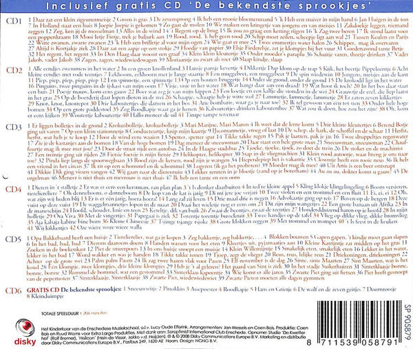 Het Kinderkoor Van De Enschedese Muziekschool : Liedjes Met Een Hoepeltje Erom (6xCD, Comp)