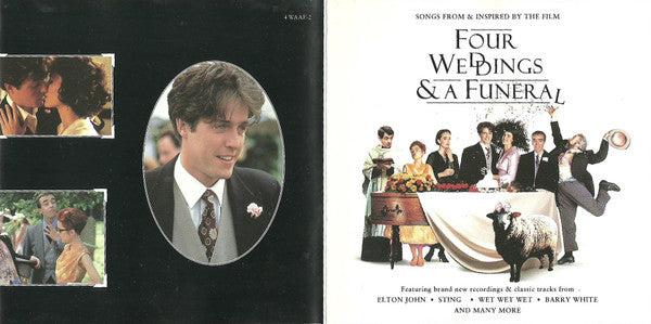 Various : Four Weddings And A Funeral Songs From & Inspired By The Film (CD, Album, Comp)