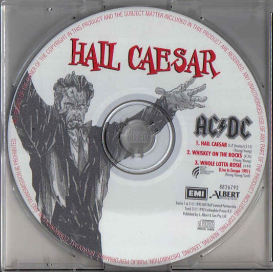 AC/DC : Hail Caesar (CD, Single)