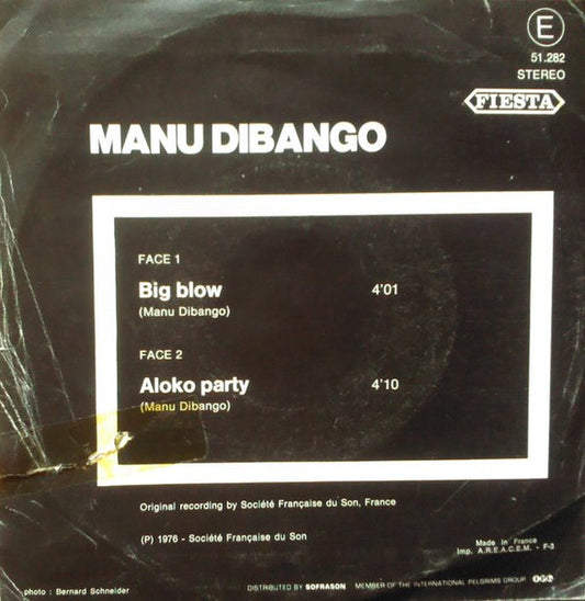 Manu Dibango : Big Blow / Aloko Party (7", Single)