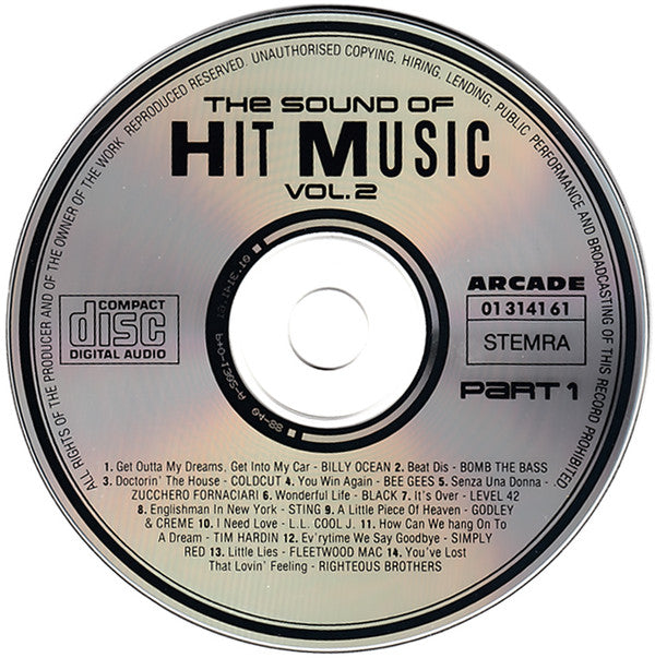 Various : The Sound Of Hit Music - Vol. 2 - Part 1 (CD, Comp)