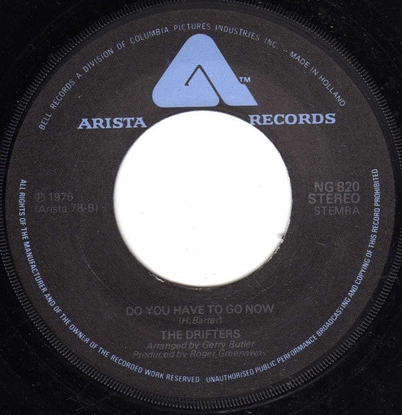 The Drifters : You're More Than A Number In My Little Red Book (7", Single)