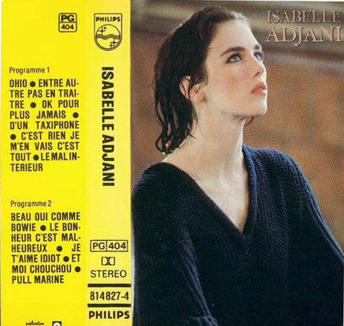 Isabelle Adjani : Pull Marine (Cass, RP)