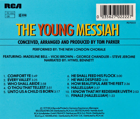 The New London Chorale* : The Young Messiah (CD, Album)
