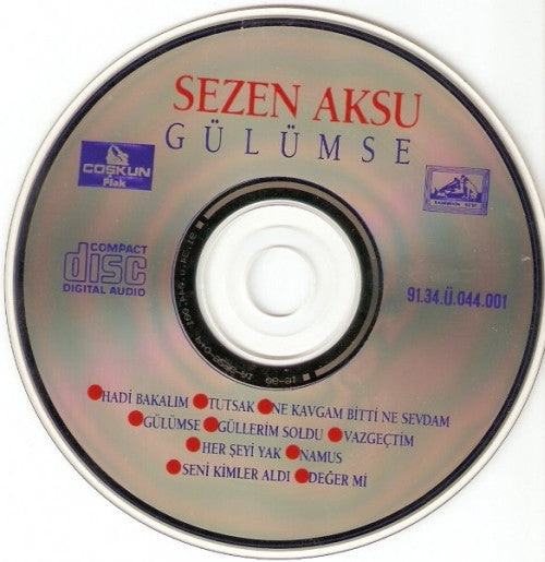 Sezen Aksu : Gülümse (CD, Album)