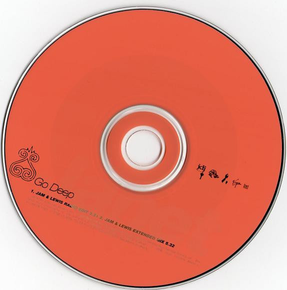 Janet Jackson : Go Deep (CD, Single, Car)