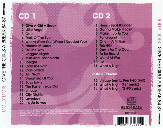 Dolly Dots : Give The Girls A Break 84-87 (2xCD, Comp)