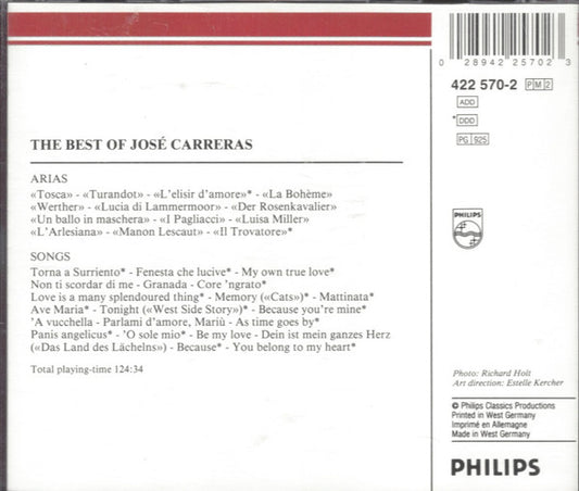 José Carreras : The Best Of (2xCD, Comp)