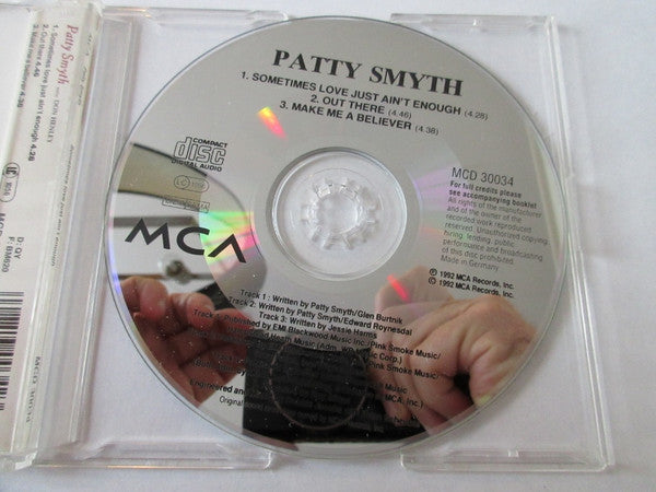 Patty Smyth With Don Henley : Sometimes Love Just Ain't Enough (CD, Single)
