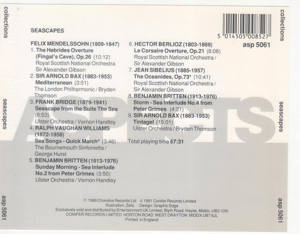 Various : Seascapes (CD, Comp)