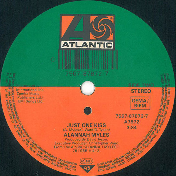 Alannah Myles : Lover Of Mine (7", Single)