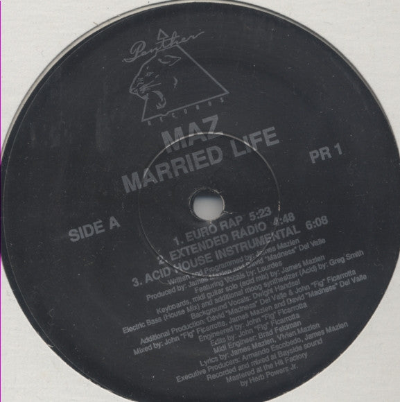 Maz : Married Life (12")