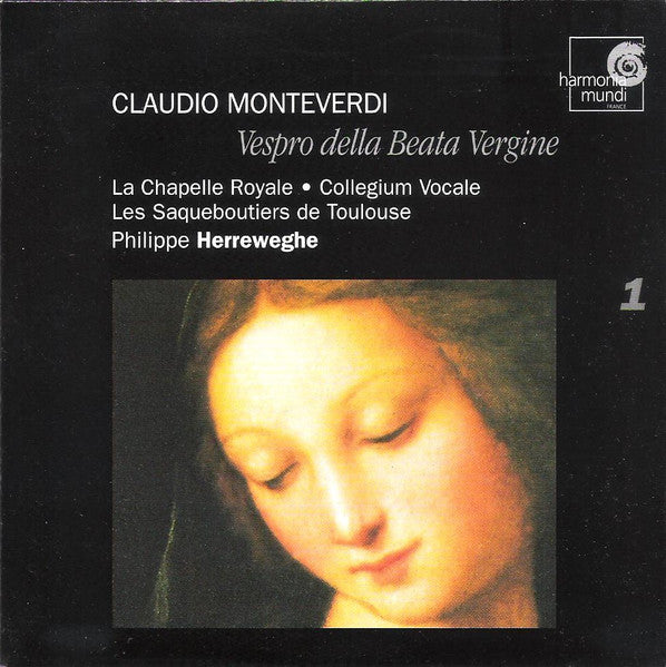 Francesco Cavalli / Claudio Monteverdi - Concerto Palatino, Bruce Dickey, Charles Toet / La Chapelle Royale, Collegium Vocale, Les Sacqueboutiers De Toulouse, Philippe Herreweghe : Vêpres Vénitiennes: Vespro Della Beata Vergine (4xCD, Comp, RE)
