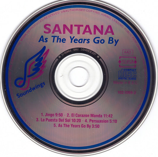 Santana : Samba Pati (2xCD, Album, Comp)