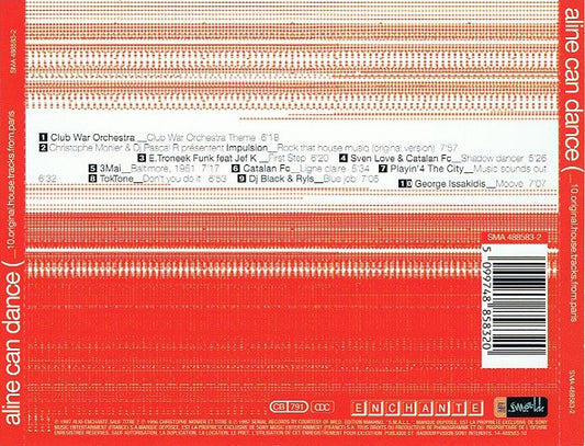 Various : Aline Can Dance _10.original.house.tracks.from.paris (CD, Comp)
