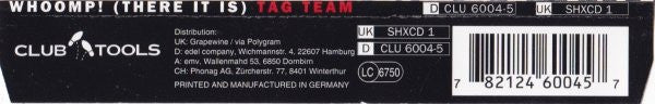 Tag Team : Whoomp! (There It Is) (CD, Maxi, Single, Ora)