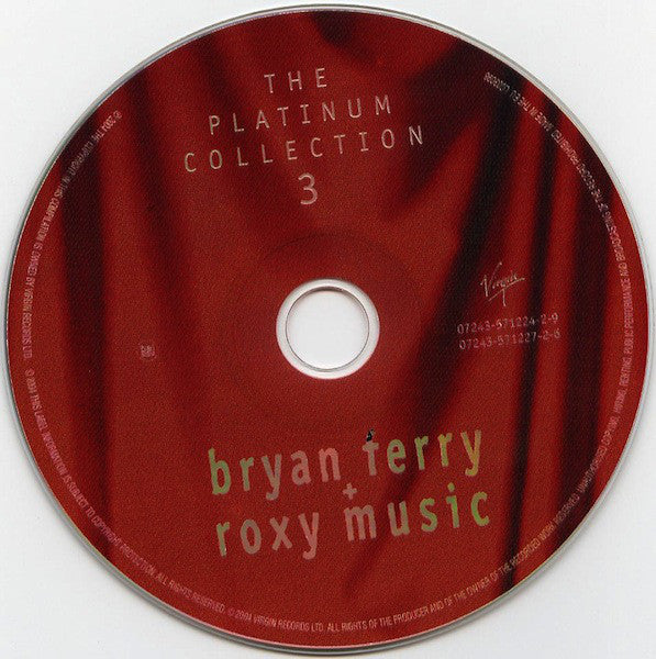 Bryan Ferry + Roxy Music : The Platinum Collection (3xCD, Comp)