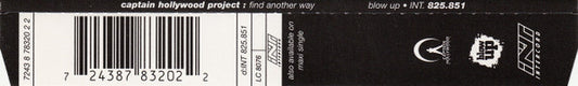 Captain Hollywood Project : Find Another Way (CD, Maxi)